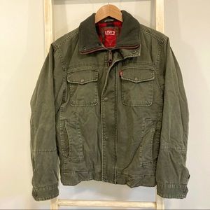 VTG 90s Levi’s flannel lined Bomber jacket